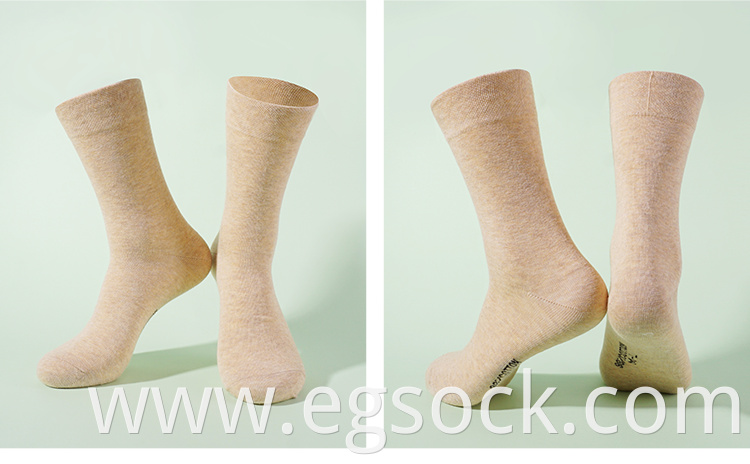 Business 98% Cotton Basic Style Socks